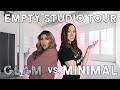 Empty Studio Tour w/ Remi & Alisha (BFFs w/ Opposite Aesthetics)