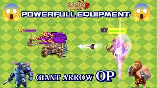 Shocking Results 🔥 | Giant Arrow vs Every Troops | Powerfull Equipment 🔥 | Clash of Clans