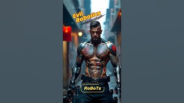 #evil #robot #cartoon #gunfighter  #future  Gangsters of future AI-gen #animated #entertainment #fun