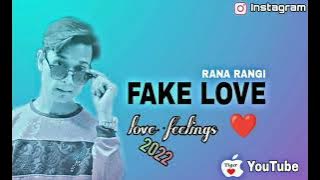 Fake Love | New Punjabi Song 2020 | Rana Rangi | Offical  | Dyrect Play Records