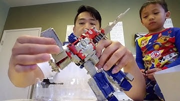 Transformers Titans Return Powermaster Optimus Prime review