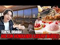 Odaiba hilton hokkaido seafood and strawberry luxury buffet new spot immersive fort tokyo ep473