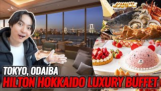 Odaiba Hilton Hokkaido Seafood and Strawberry Luxury Buffet, New Spot Immersive Fort Tokyo Ep.473 by Rion Ishida 36,273 views 2 months ago 41 minutes