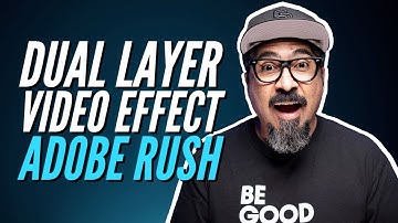 How to Create Dual Layer Video Effect in Adobe Rush