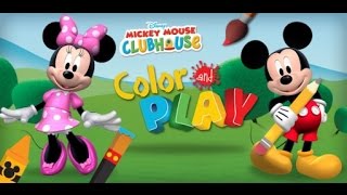 Mickey Mouse Clubhouse Color & Play Part 1 - best iPad apps for kids - Phillip screenshot 1