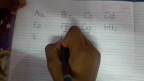 Learn with Aarna| MR Script | Alphabets