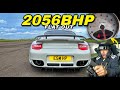 THE *2056BHP GRIM REAPER* 911 TURBO ..WARNING SAVAGE PULLS