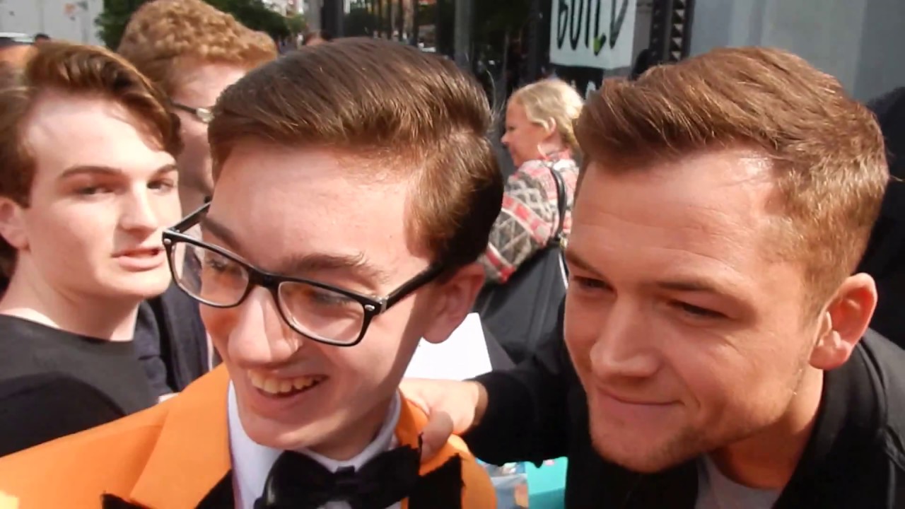 Taron Pascal KingsMan: Pedro Pascal ,Taron Egerton & Poppy Delevingne in NYC - YouTube