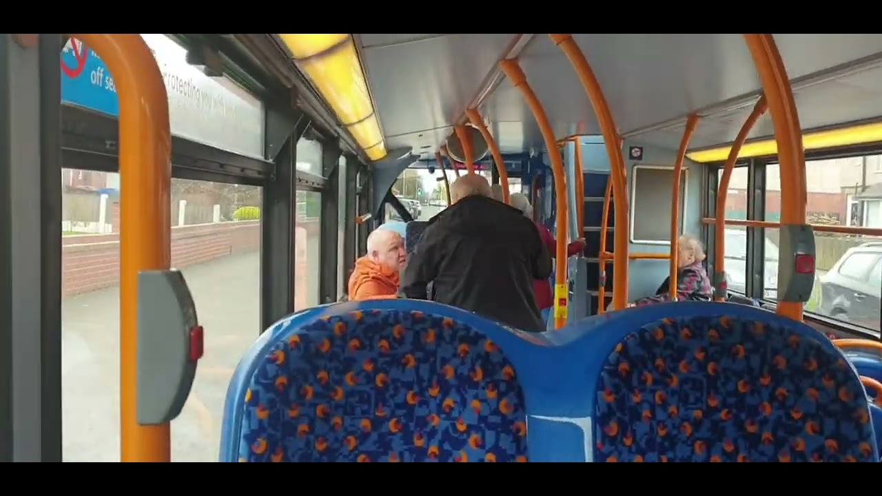 (MX09 KTF 19524) Stagecoach Manchester Dennis enviro 400 route 34