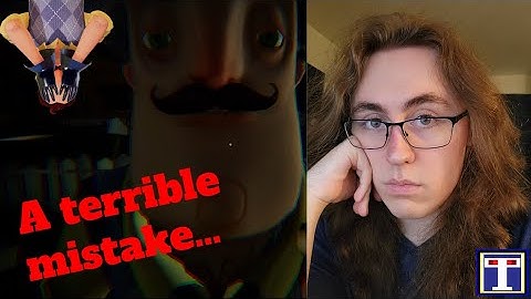 Beating Every Hello Neighbor Alpha but I Restart Every Time I
