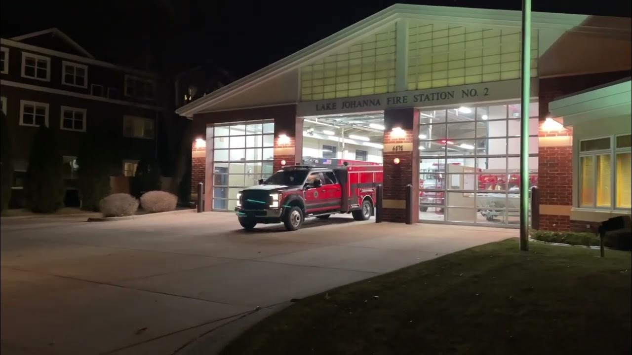 Lake Johanna Fire Department • Rescue 125 responding 111222 YouTube