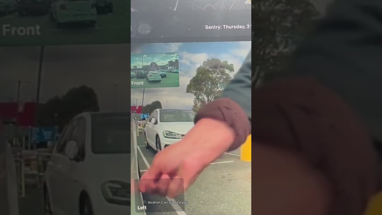 Tesla Cam Catches Vandal In The Act