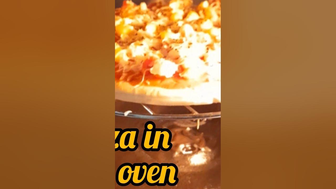 Pizza in IFB oven Ready Pizza Base PizzaOven RecipeEasy Pizza