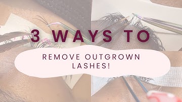 Best Way To Remove Outgrown Lashes