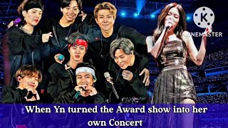 Ep:3 Bts8thmember|When Yn turned the Award show into her own concert #bts #btsarmy #btsff