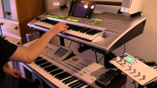 piano Lambada   Kaoma Cover PA2x Tyros   YouTube trop bien !!!!! Resimi