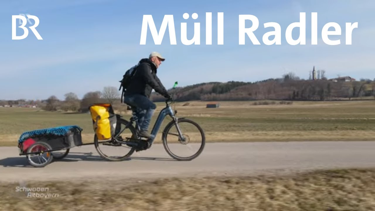 Müll sammeln am Straßenrand: Roman Hackl und sein Hobby | Schwaben & Altbayern | BR