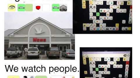 I Go Out read along with the Speak for Yourself AAC app