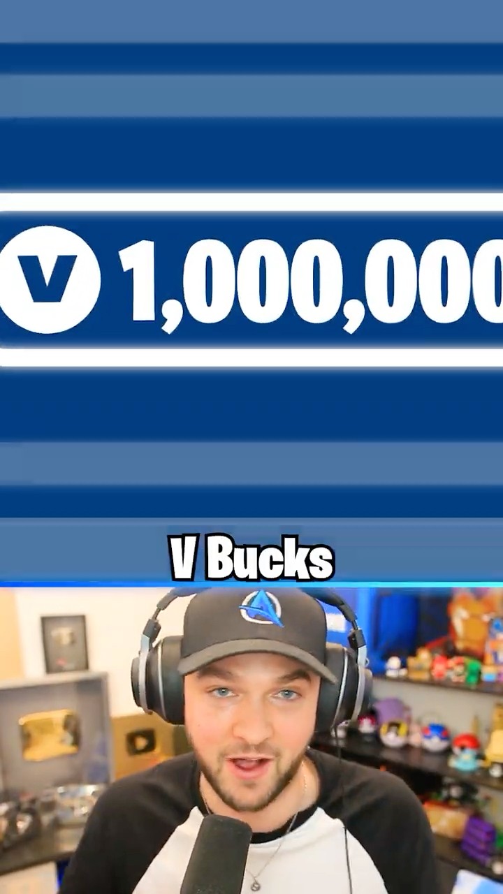 Can He Win 1,000,000 V-Bucks?