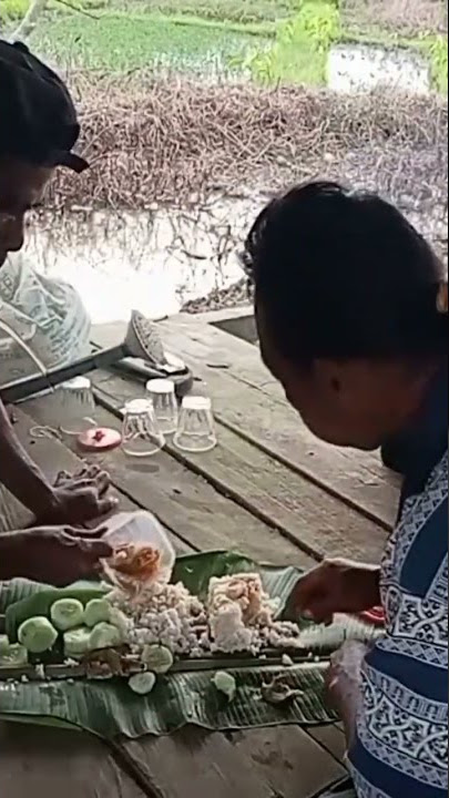 makan - makan di sawah