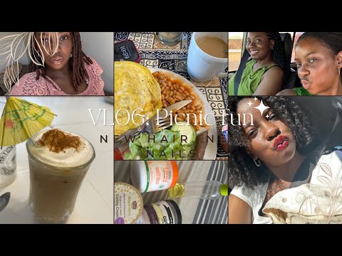 VLOG | New Hair & Nails | Picnic Fun Day | and more…