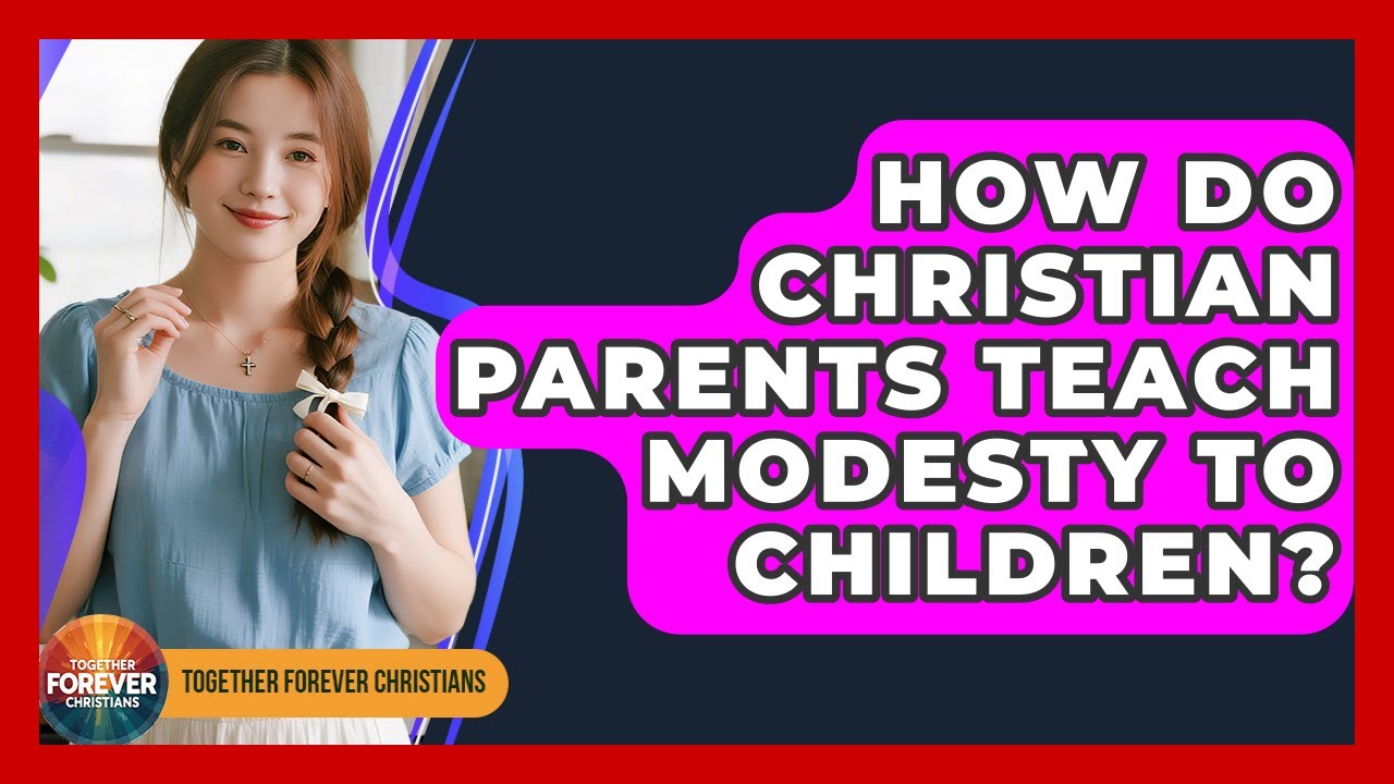 How Do Christian Parents Teach Modesty To Children? - Together Forever Christians