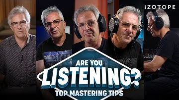 Ozone Mastering Tips You Should Know | Best-of Are You Listening?