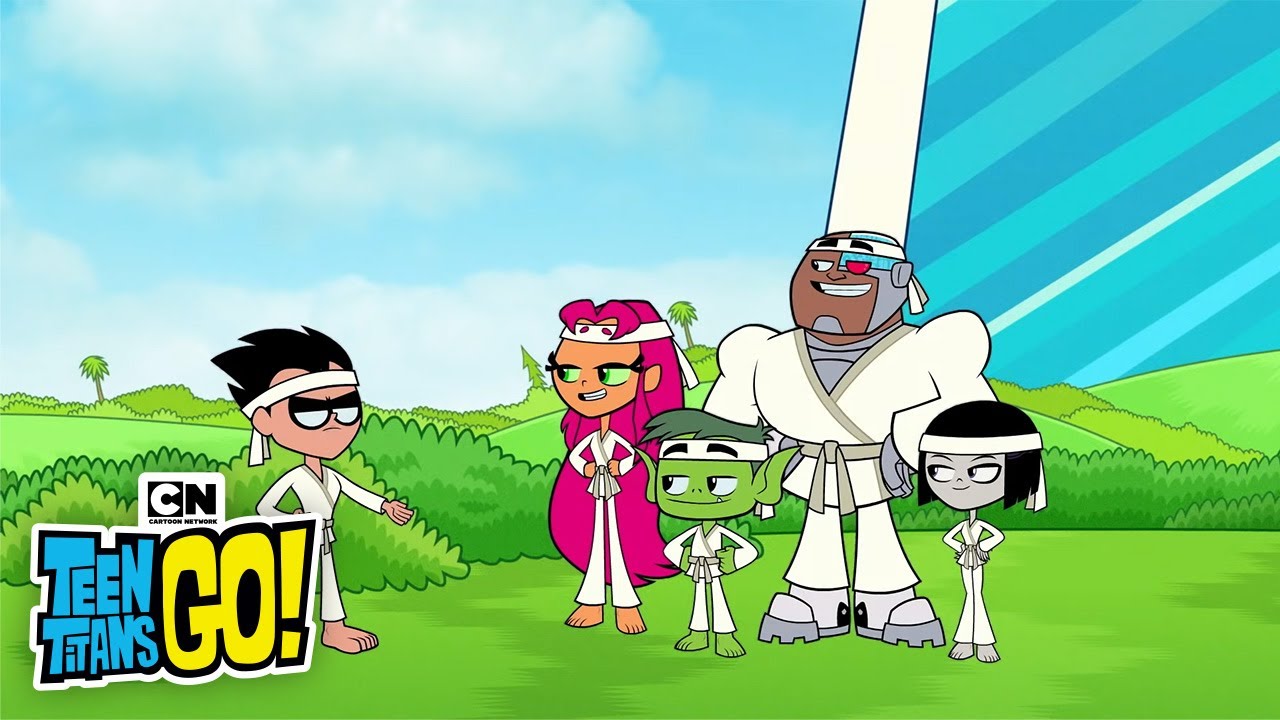 Teen Titans Go Martial Arts Montage Cartoon Network Regions