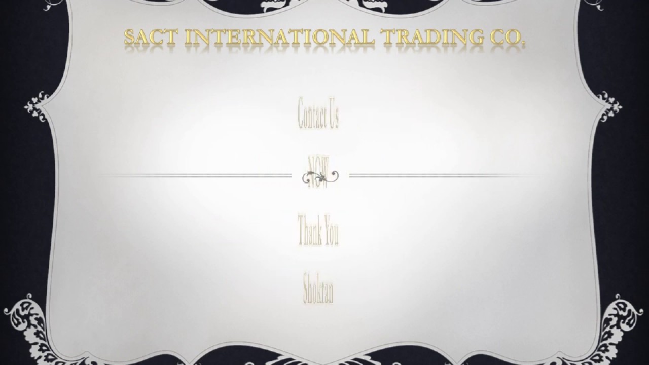 PLASTIC SUPPLIER SACT international trading company YouTube