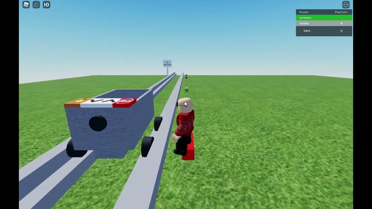 cart ride around a used car battery! (read desc) YouTube