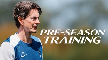 Spurs continue pre-season training 💪