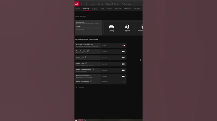Free FPS Boost with AMD Radeon Super Resolution RSR #shorts