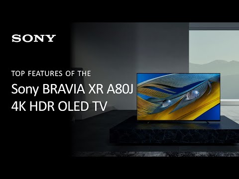 Sony BRAVIA XR A80J 4K HDR OLED TV | Product Overview