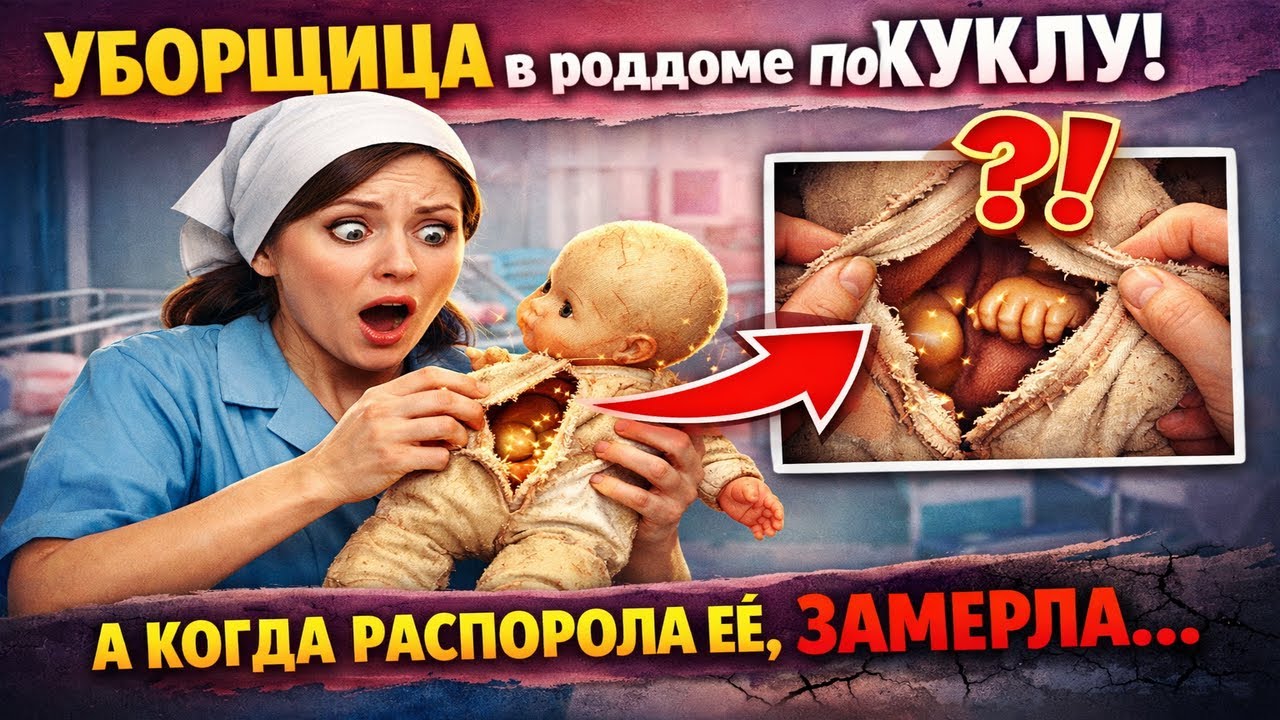 УБОРЩИЦА В РОДДОМЕ ПОДОБРАЛА КУКЛУ, ВЫБРОШЕННУЮ МАТЕРЬЮ ОТКАЗНИЦЕЙ, А КОГДА РАСПОРОЛА ЕЕ, ЗАМ