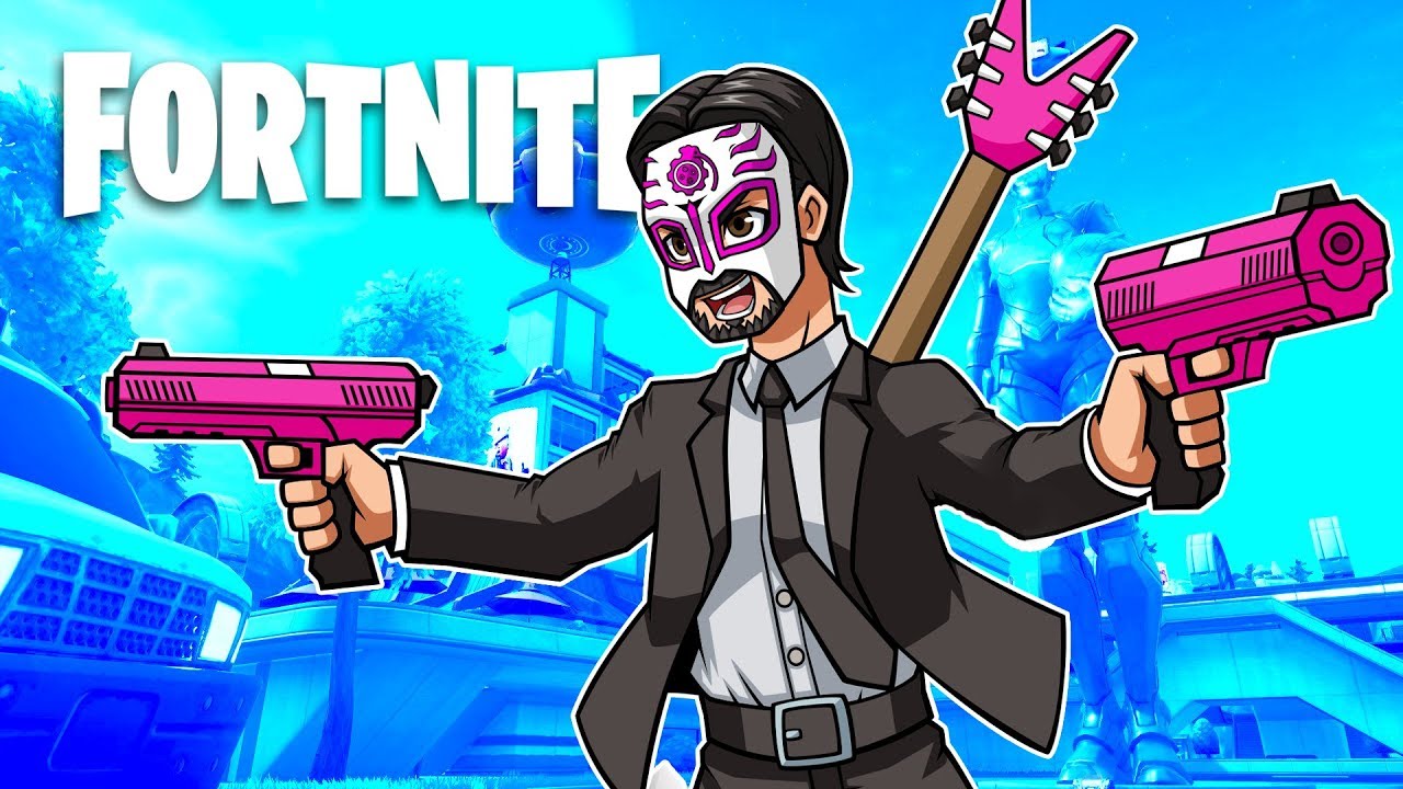 100 JOHN WICKS! Fortnite Battle Royale - YouTube