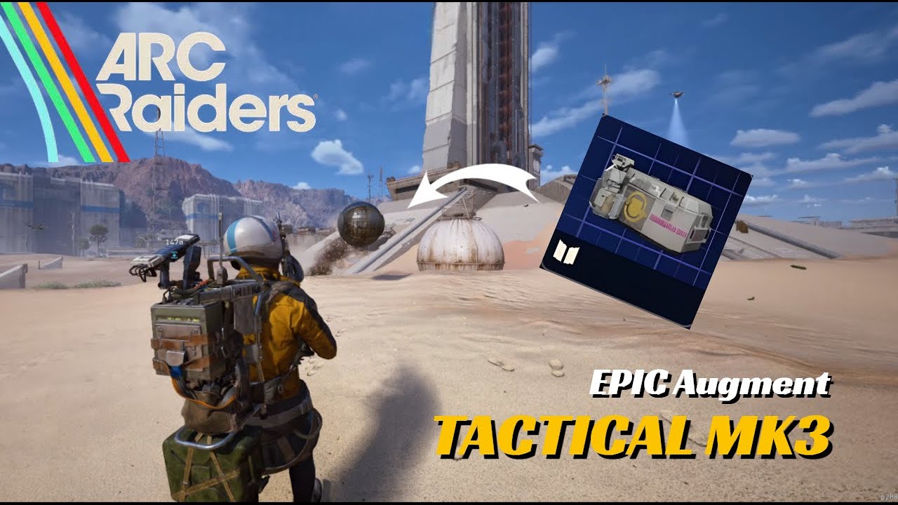 Chased Surveyor (for 15 mins) to get Tactical Mk.3 (Defensive) Blueprint | ARC Raiders