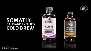 Club M Shop Somatik Cannabis Infused Cold Brew Coffee