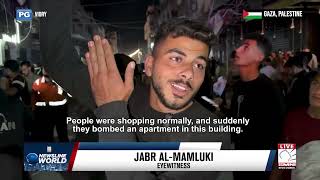 ISRAELI AIR STRIKE TARGETS NEW HAMAS MILITARY CHIEF IN DEADLY GAZA CITY MARKET BLAST