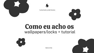 como eu acho os meus wall/locks + ensinando como fazer wallpaper de colagem screenshot 3