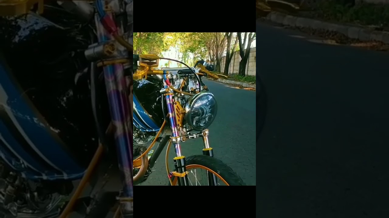 Story'wa Megapro Primus ll full modif simpel keren banget bos