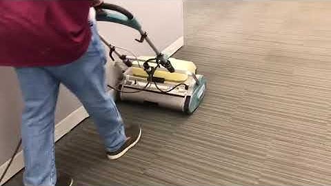 Carpet Cleaning (encapsulation system)