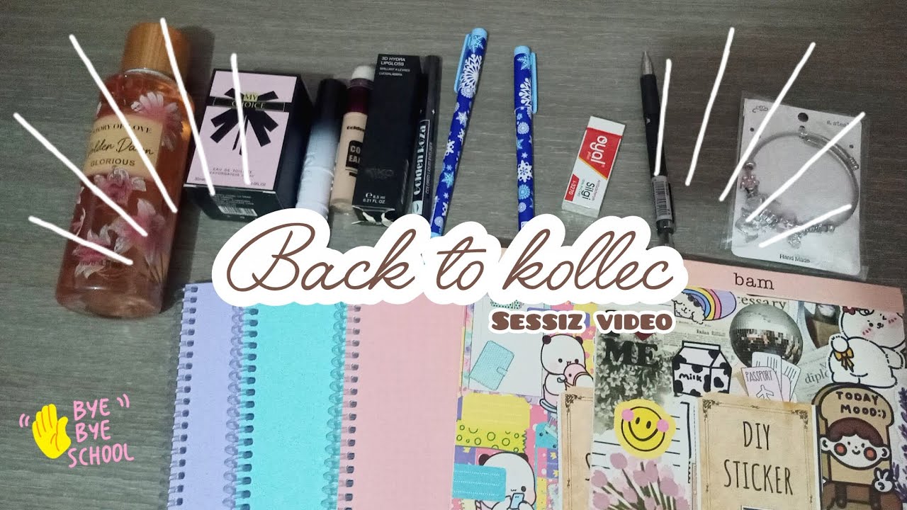 Back to Kollec alışverişi 🛍️📚  Nələr aldım??🧐
