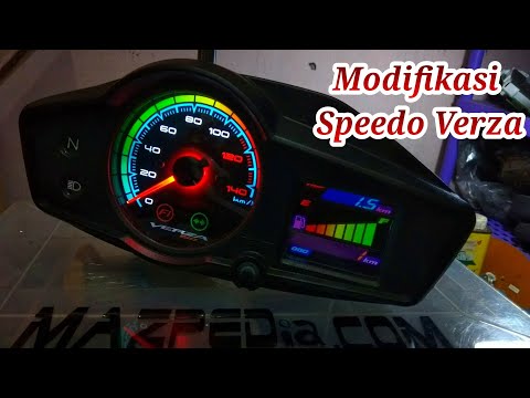 Modifikasi Speedometer Verza old Version