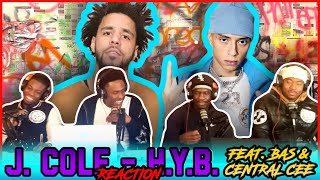 J. Cole - H.Y.B. feat. Bas & Central Cee (Official Audio) | Reaction