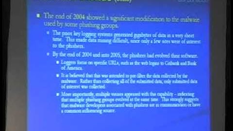 Trojans And Botnets And Malware, Oh My! Shmoocon 2006