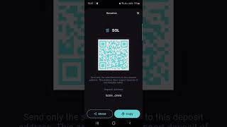 MGO Wallet DEMO how to use our Crypto Wallet for Tokens on SOLana blockchain screenshot 4