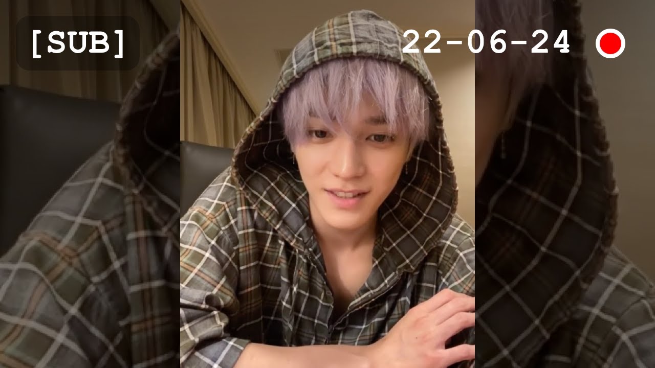 [ENG SUB] NCT TAEYONG Instagram Live 220624 (Osaka)