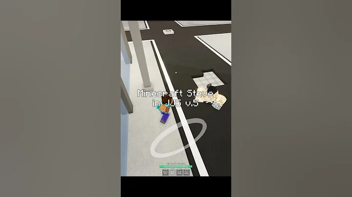 Minecraft Steve in Jujutsu Shenanigans 5 #roblox #jjk #jujutsukaisen #shorts #memes #anime