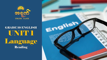 Unit 1 Language - Reading