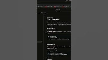 How to handle messages in chainlit | cl.on_message